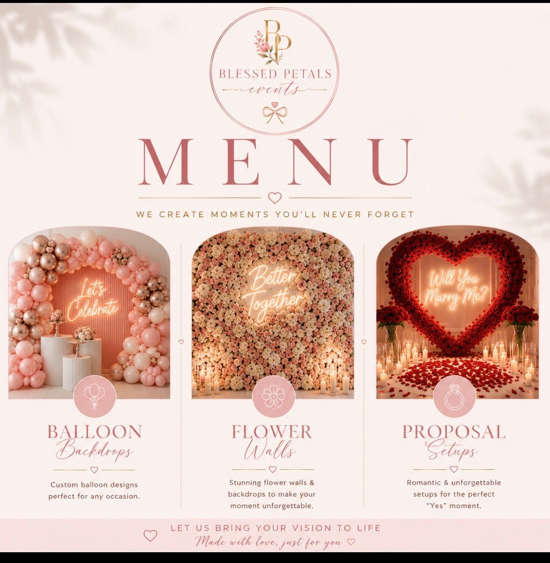 Custom Even Backdrops & Luxury Decor