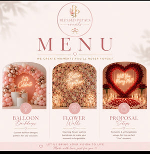 Custom Even Backdrops & Luxury Decor