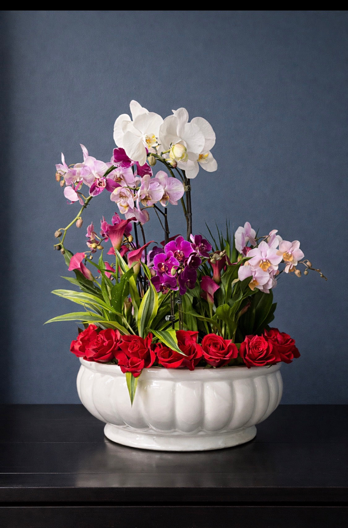 Orchid Garden Vase
